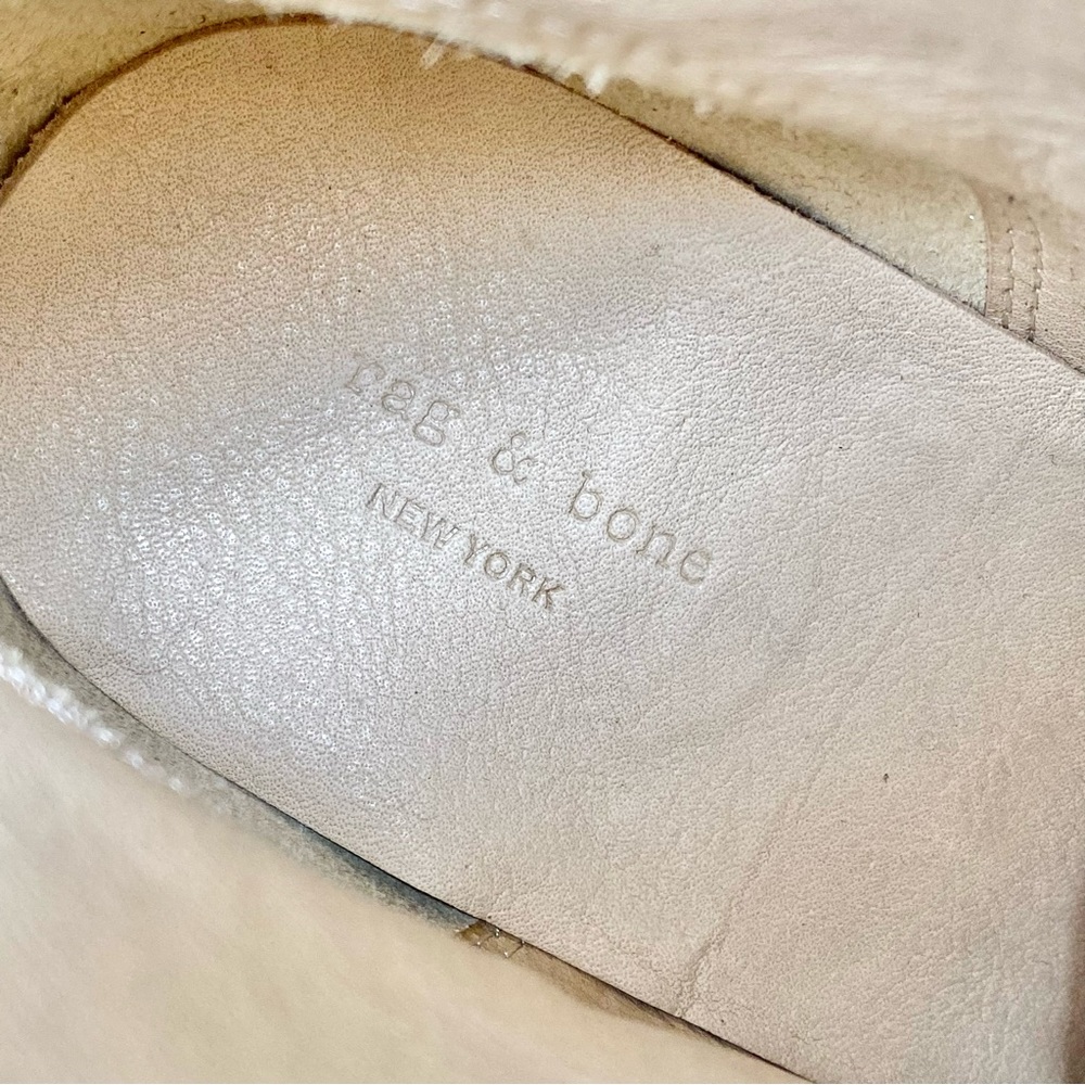 🧣HP🧣NIB Rag & Bone Drea Boot In Mauve Velvet, 36/6 - Picture 13 of 16